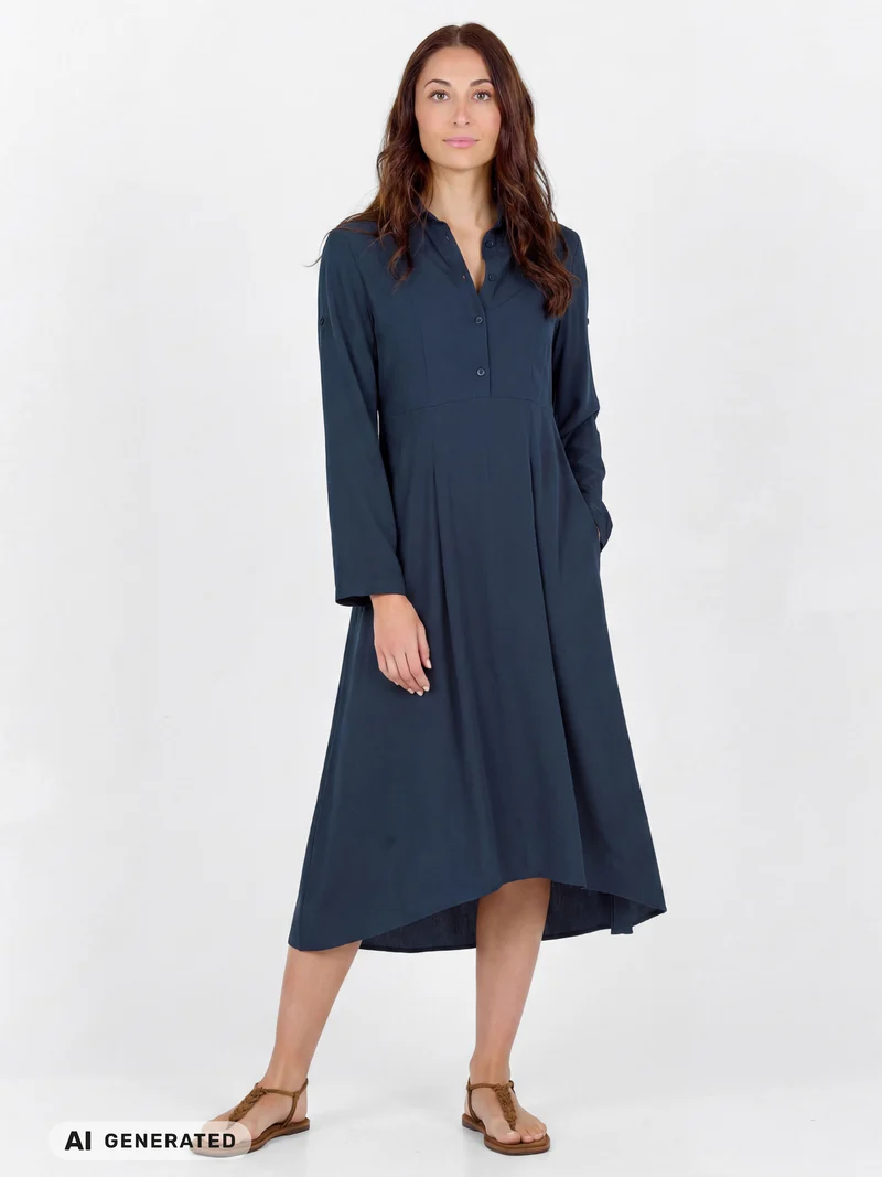 CECILIA Kleid - Midnight Blue