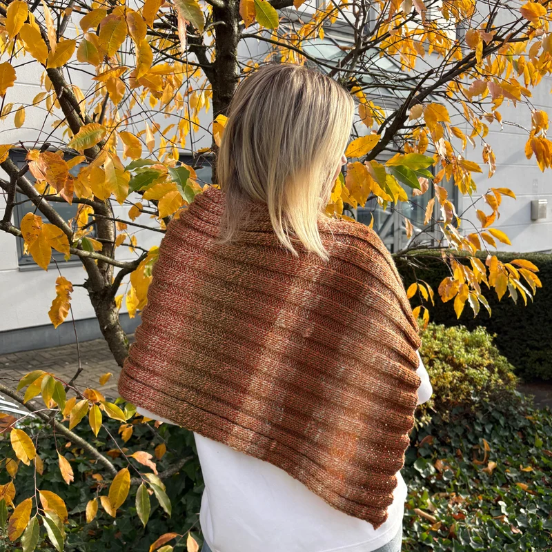 Strick-Set GLOW Poncho (inkl. Anleitung)