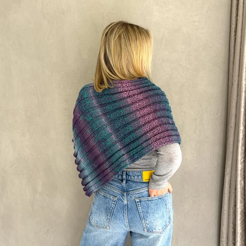 Strick-Set GLOW Poncho (inkl. Anleitung)