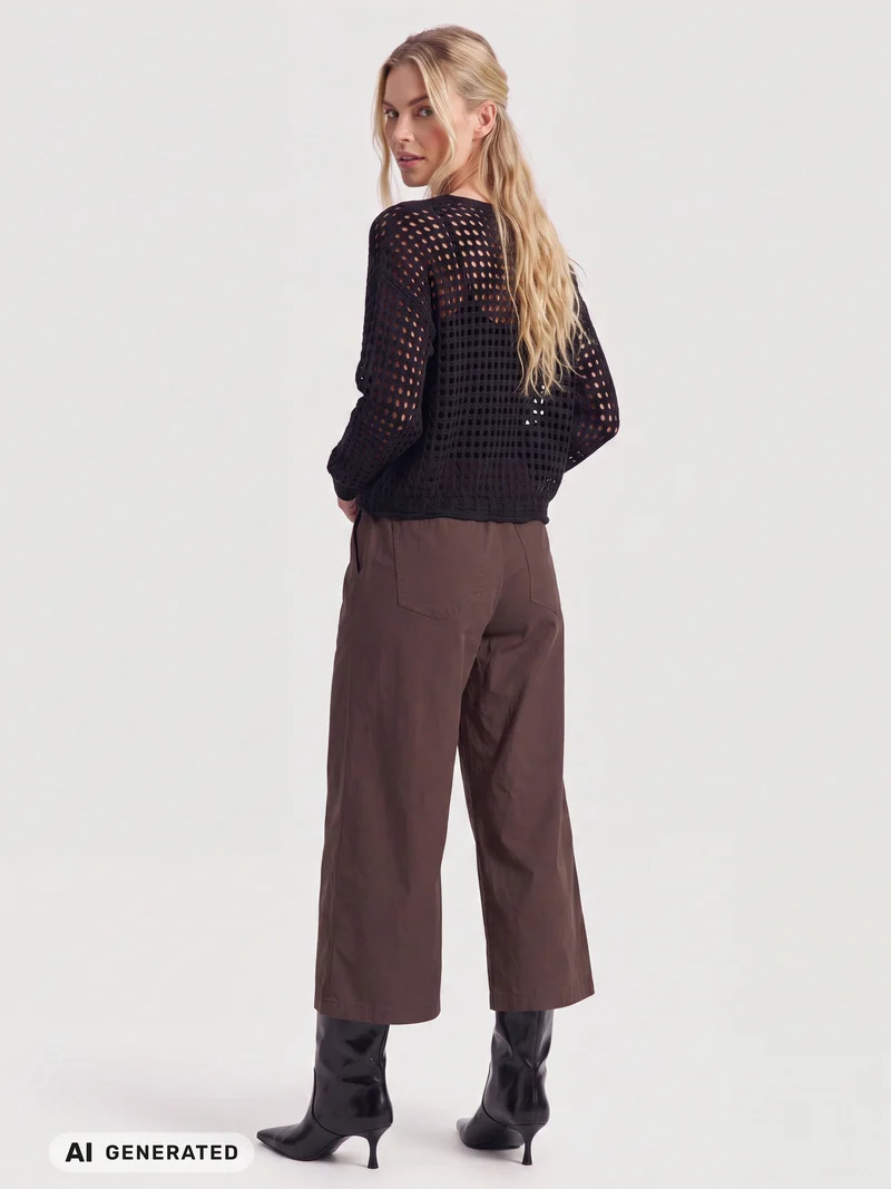 Ziga Culotte Hose - Brown