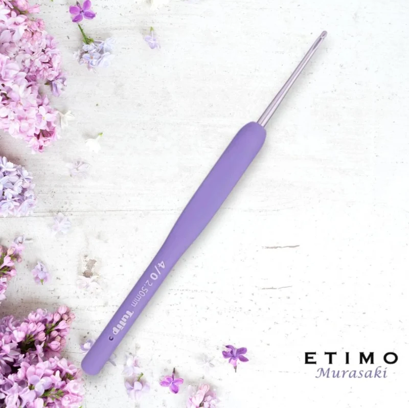 tulip Etimo Murasaki Häkelnadel-Kissengriff