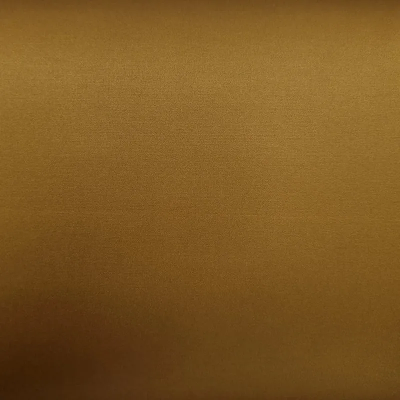 Baumwoll Stretch Satin goldbraun