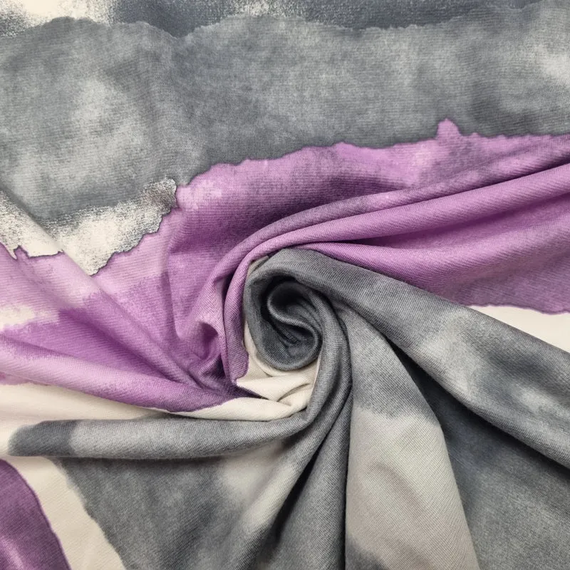 Baumwolljersey Aquarell Muster