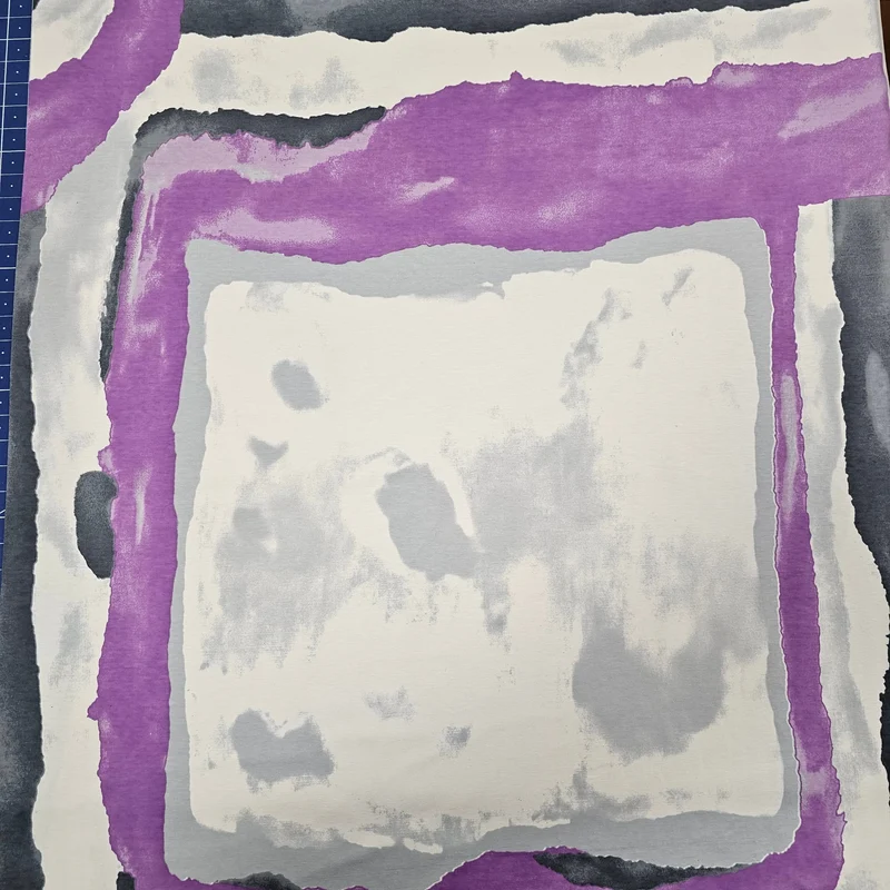 Baumwolljersey Aquarell Muster