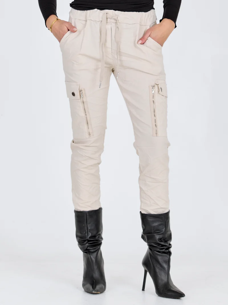 CARMEN Cargo Hose - Bone