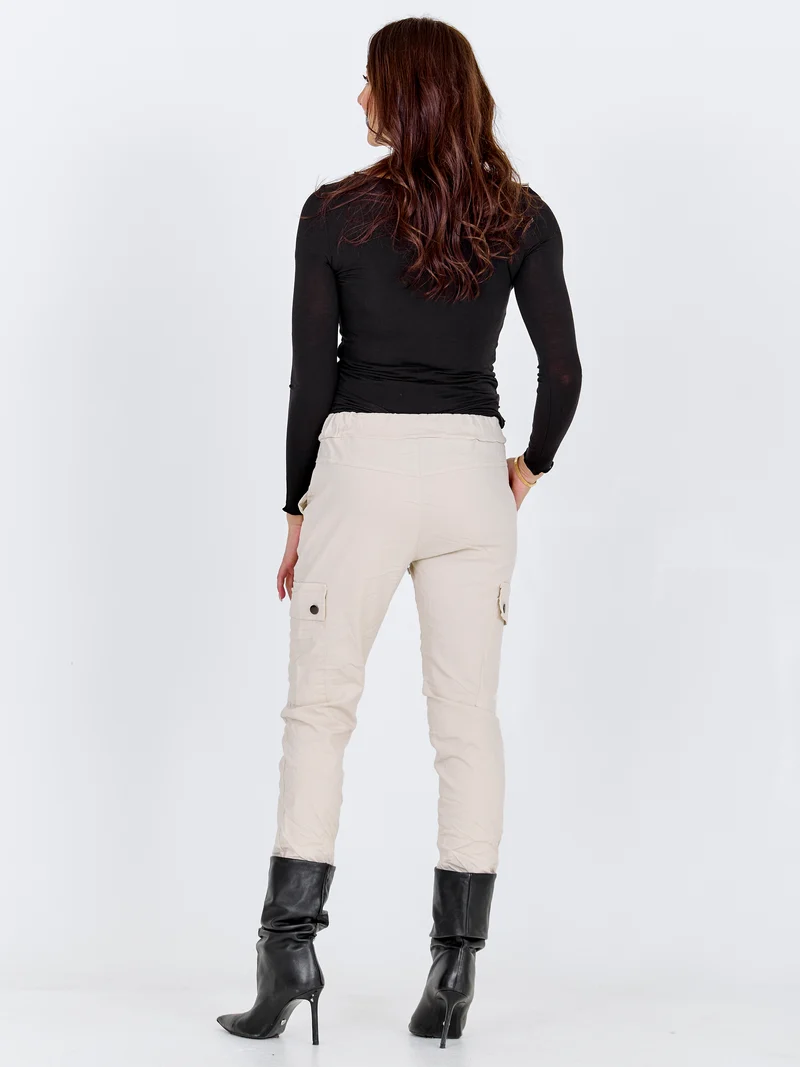 CARMEN Cargo Hose - Bone