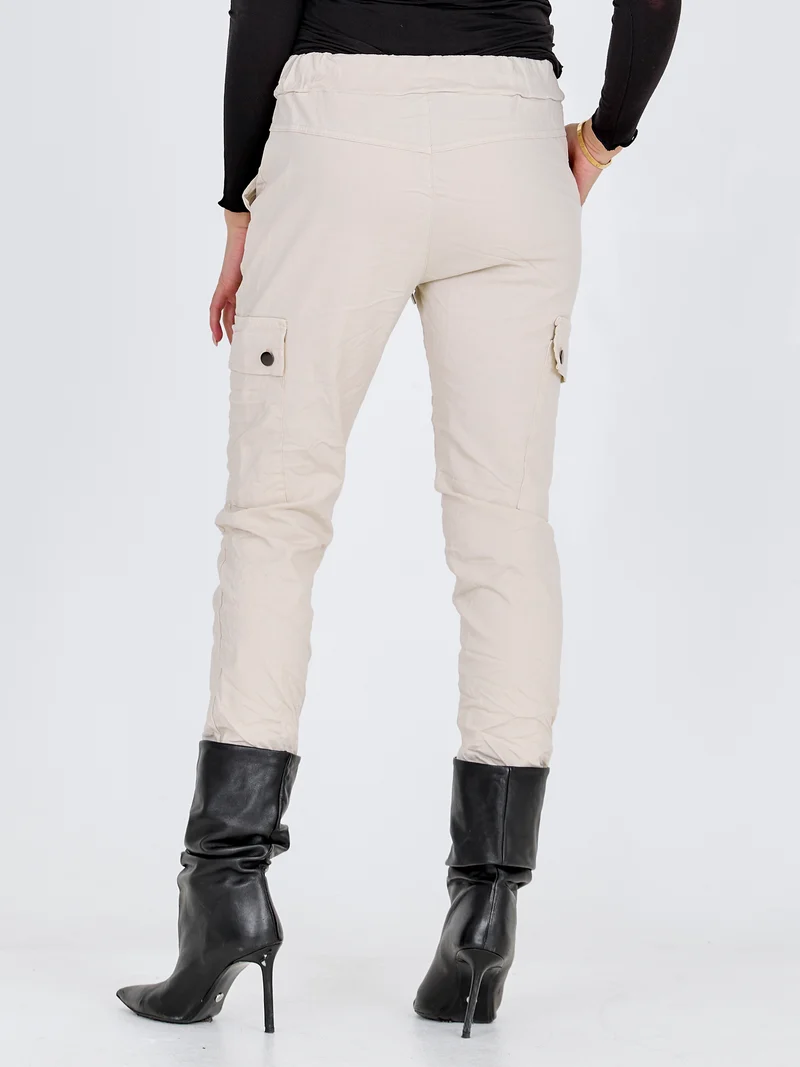 CARMEN Cargo Hose - Bone