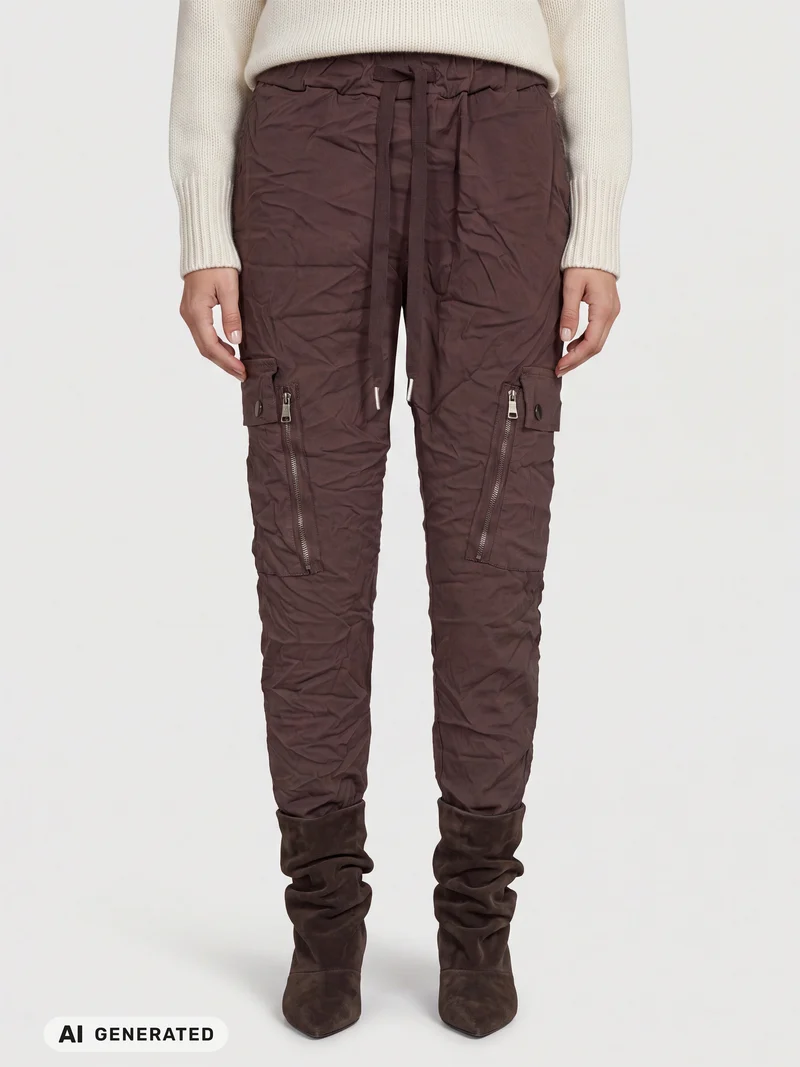 CARMEN Cargo Hose - Brown