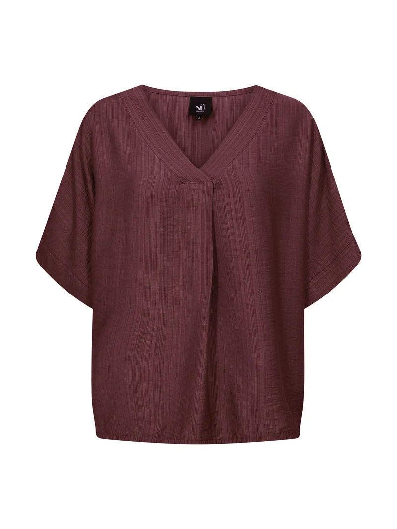 CINDA Bluse - Burgundy