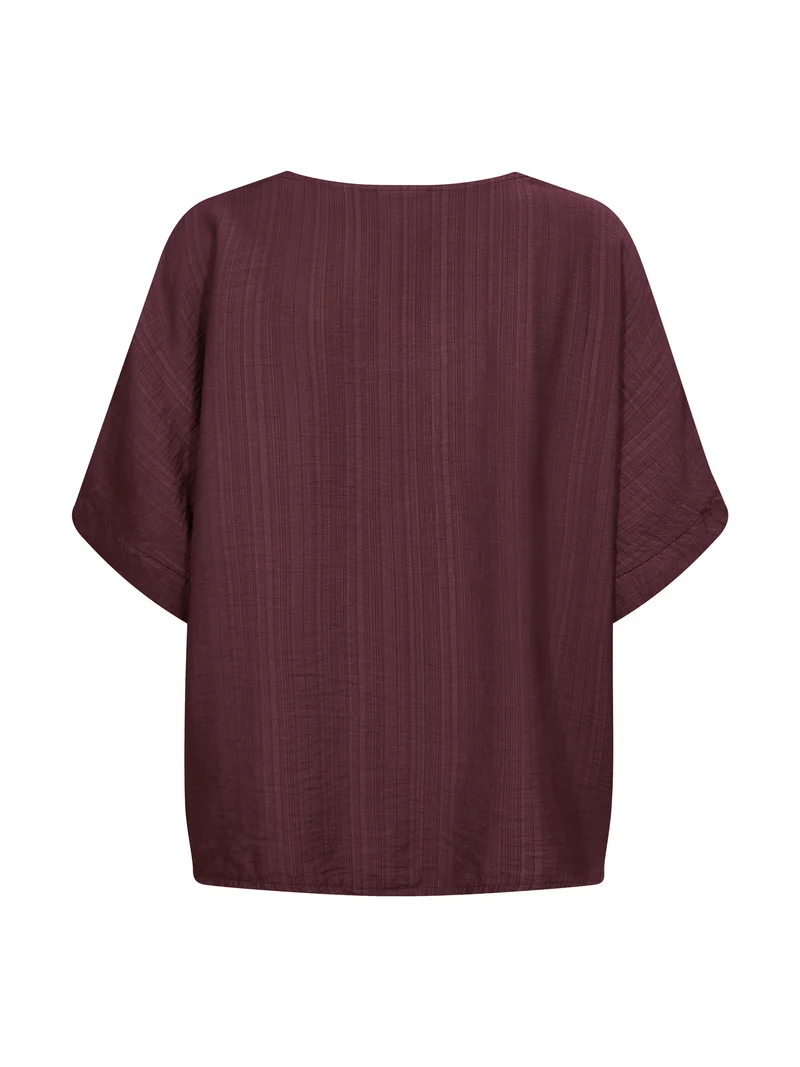 CINDA Bluse - Burgundy