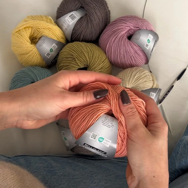 Strick-Set MERINO Pullunder V-Ausschnitt (inkl. Strickanleitung)
