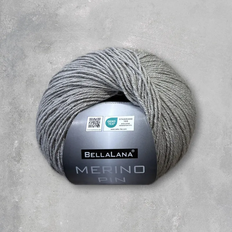 Strick-Set MERINO Pullover mit Rautenmuster (inkl. Strickanleitung)