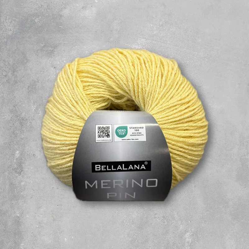 Strick-Set MERINO Pullover mit Rautenmuster (inkl. Strickanleitung)