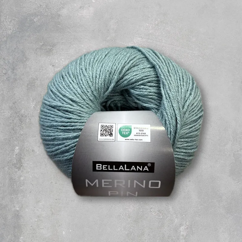 Strick-Set MERINO Pullover mit Rautenmuster (inkl. Strickanleitung)