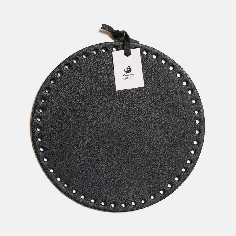 Mayflower Create Lederboden - Rund - Schwarz 15-25 cm