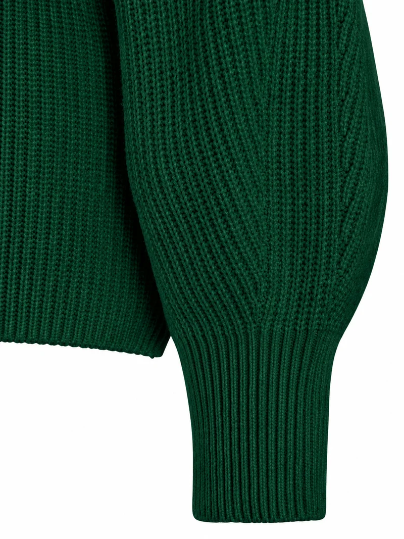 Kaschmirpullover – Moderne Silhouette trifft luxuriöse Qualität Pinie
