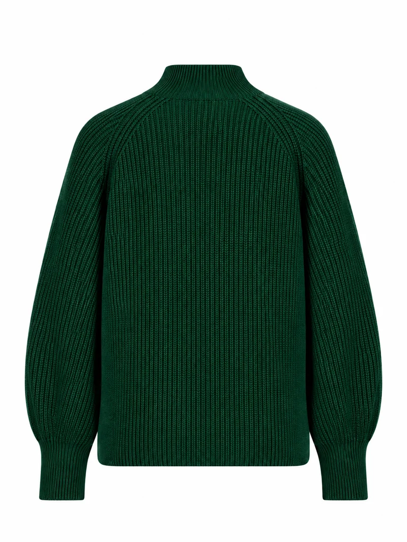 Kaschmirpullover – Moderne Silhouette trifft luxuriöse Qualität Pinie