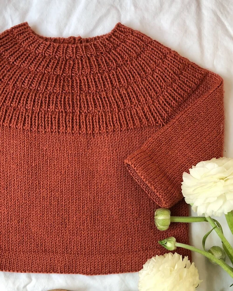 Anleitung Ankers Bluse, PetiteKnit