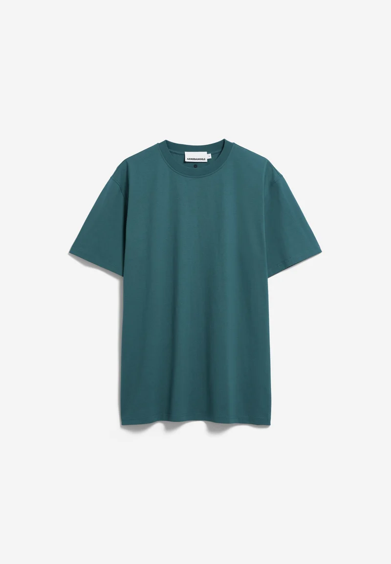 MAARKOS MID WEIGHT T-SHIRT | petrol velvet