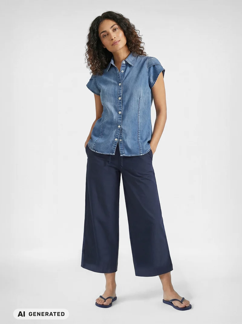 Ziga Culotte Hose - Navy