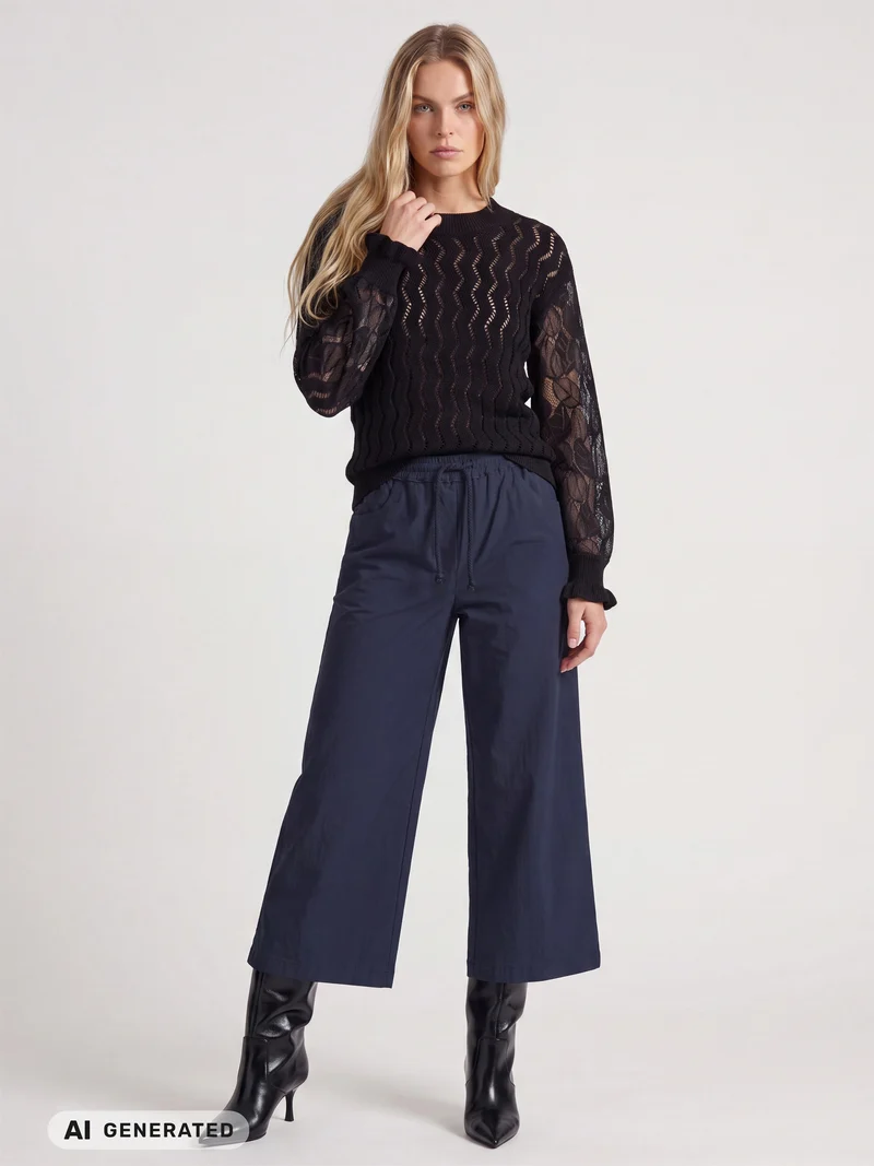 Ziga Culotte Hose - Navy