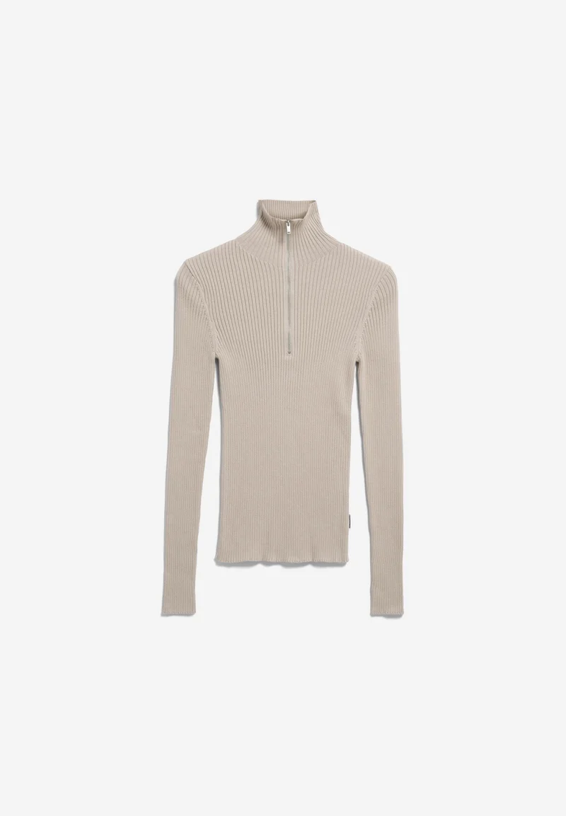 BAUMWOLL-STRICKTROYER | sandstone