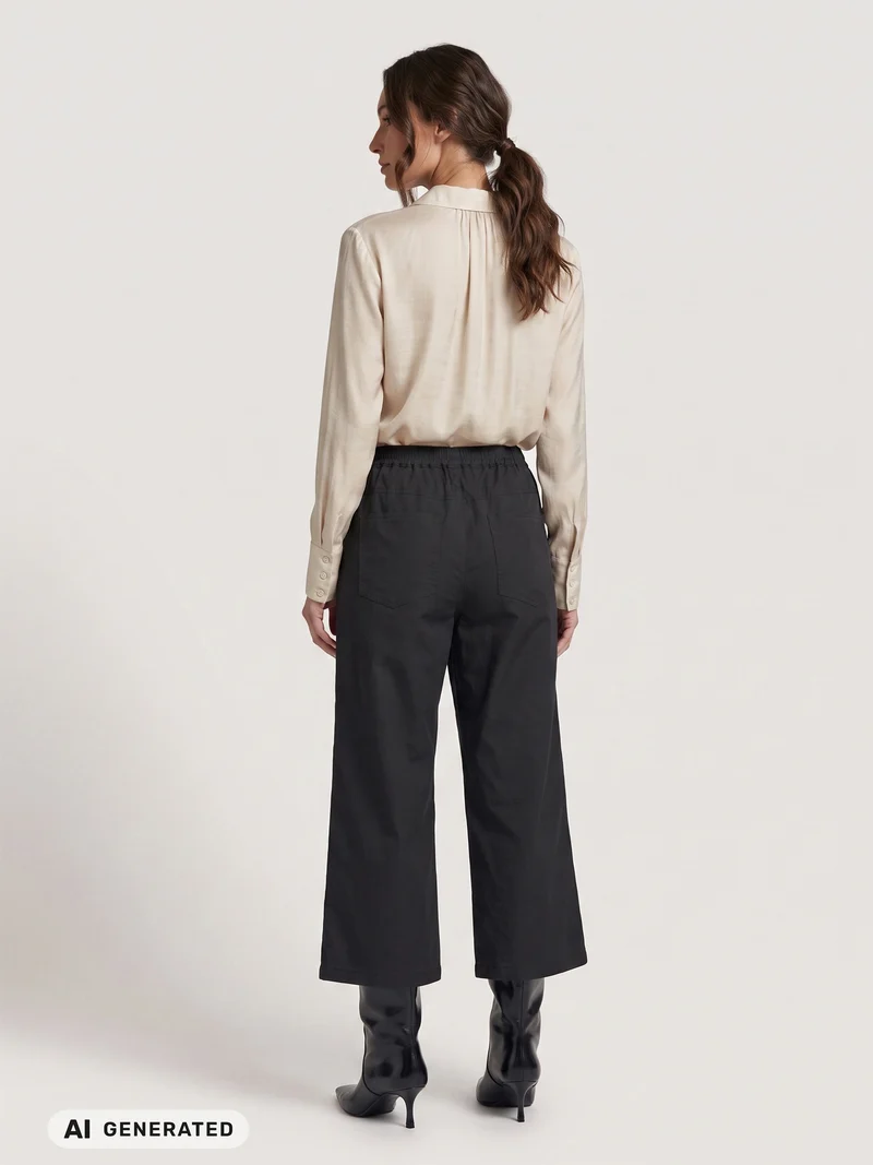 Ziga Culotte Hose - Schwarz