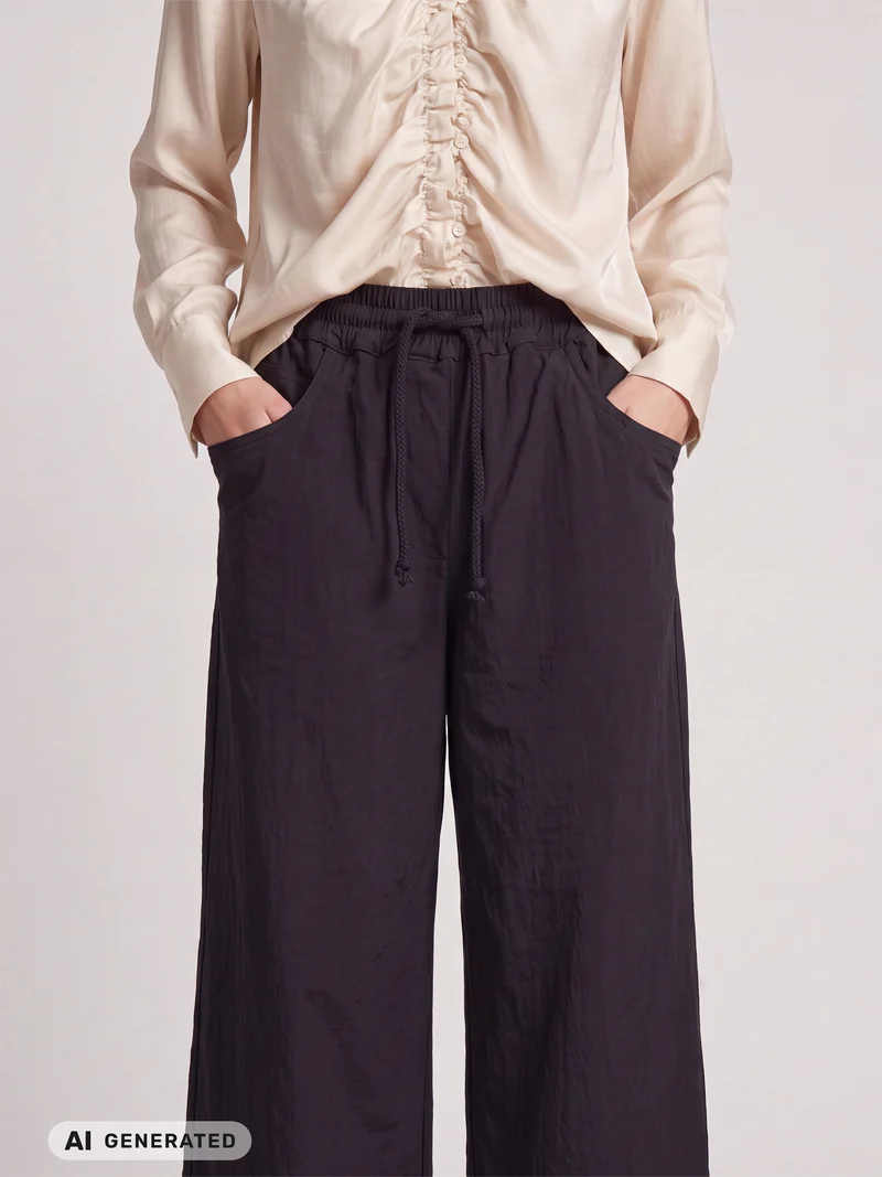 Ziga Culotte Hose - Schwarz
