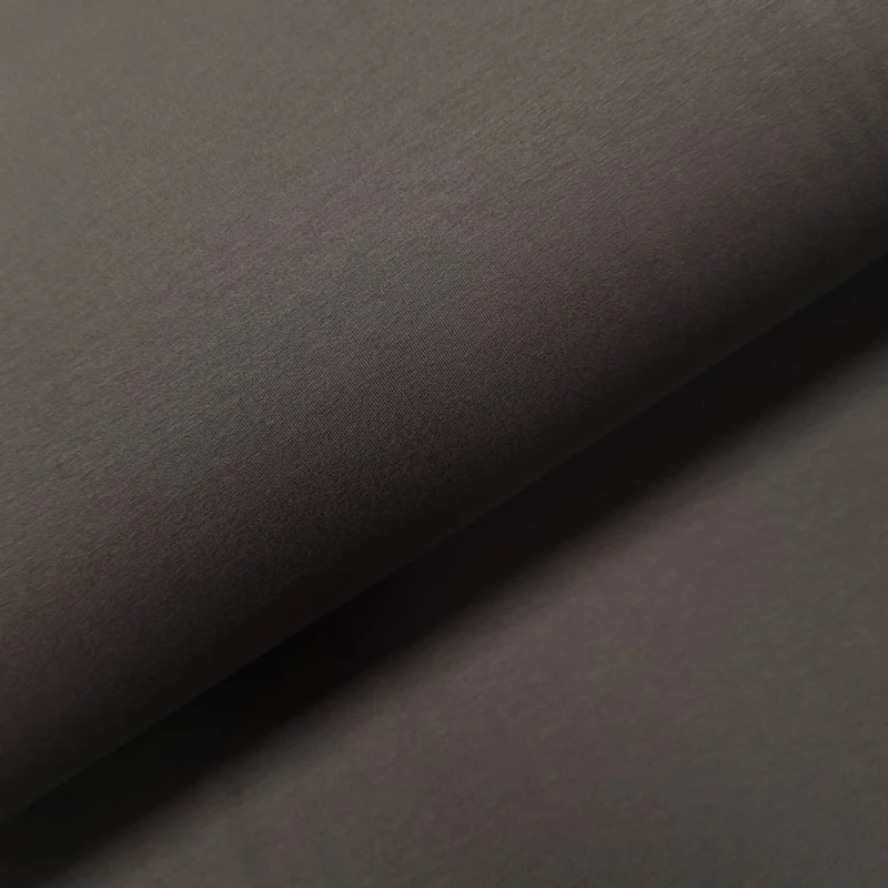 Viskosejersey uni grau