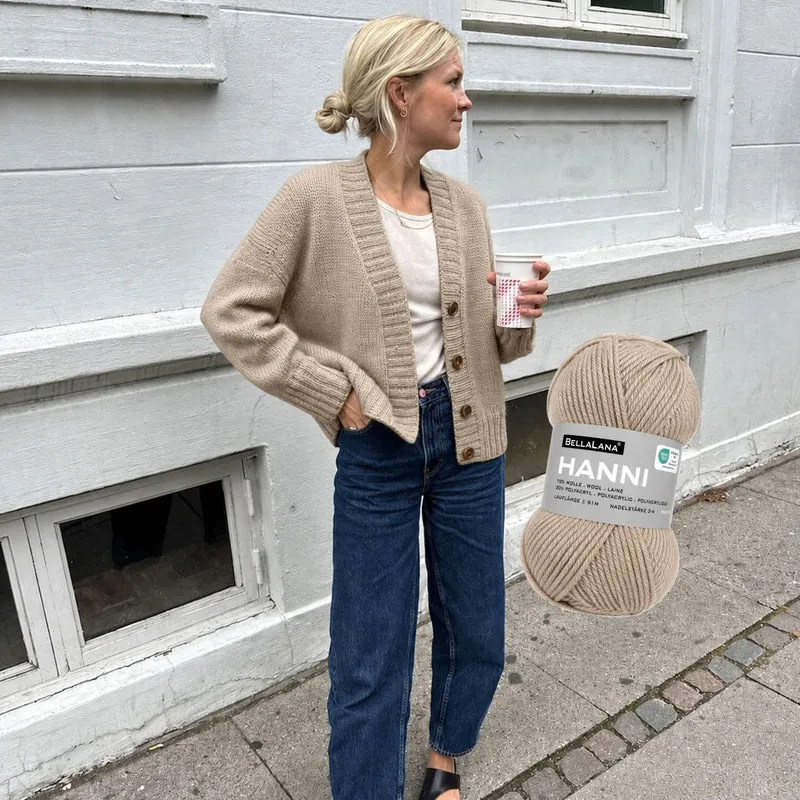 Strick-Set Eva Cardigan PetiteKnit (inkl. Knöpfe)