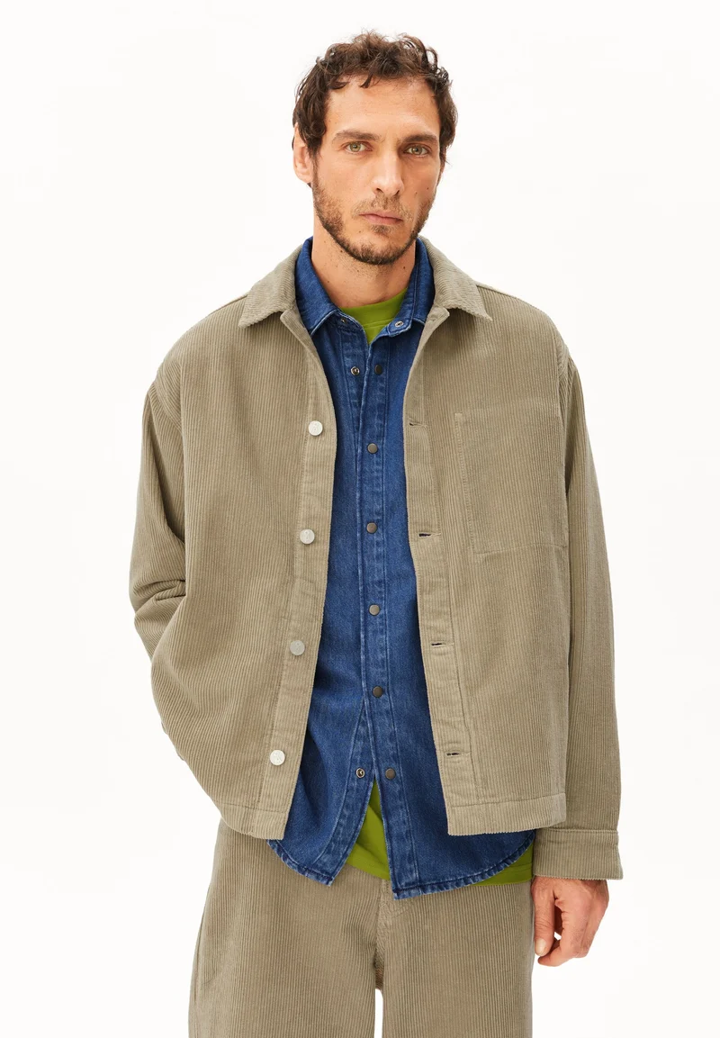 RELAXED CORDJACKE | light sage
