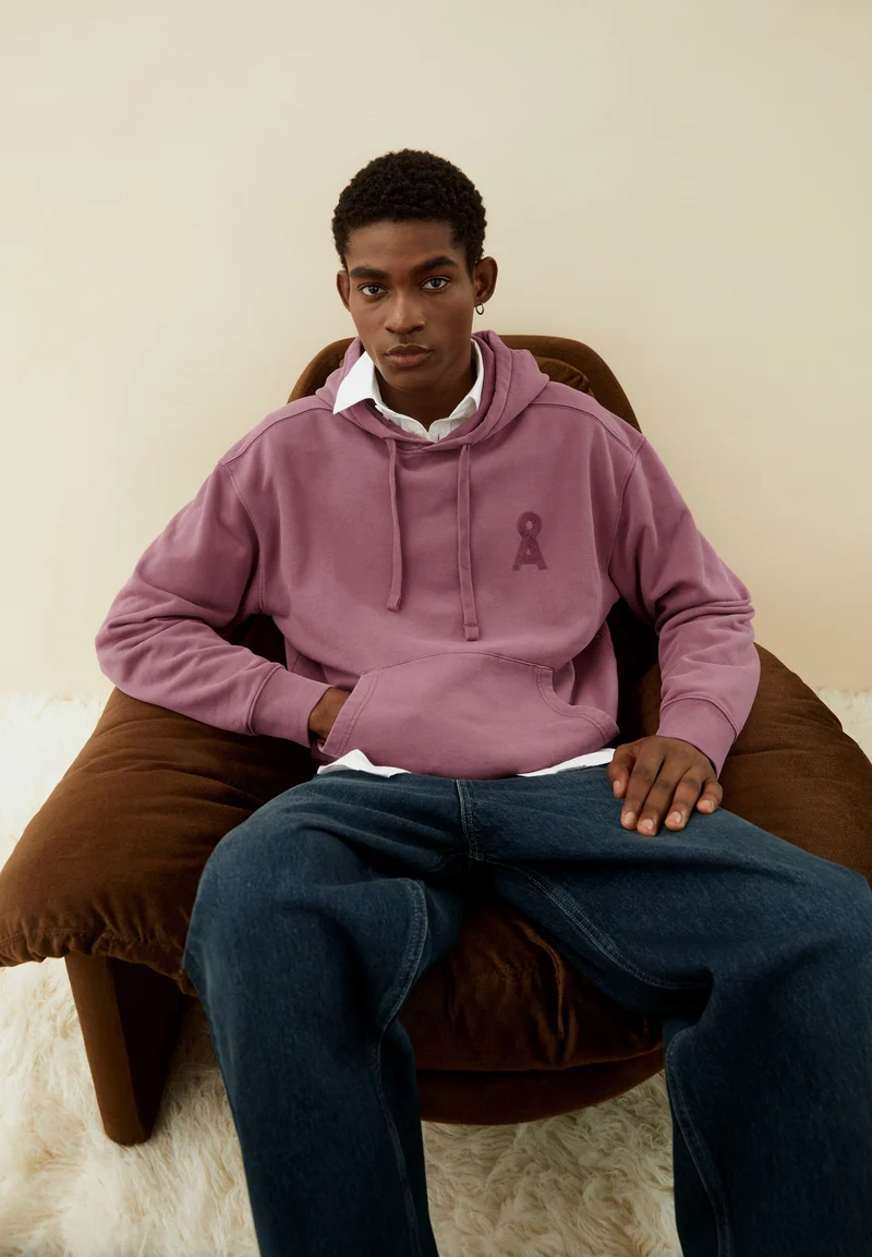 ICONIC Å GMT DYE HOODIE | velvet ember washed