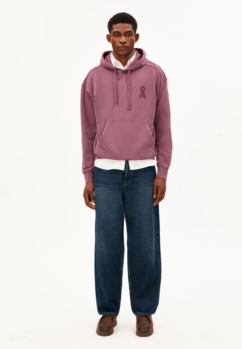 ICONIC Å GMT DYE HOODIE | velvet ember washed