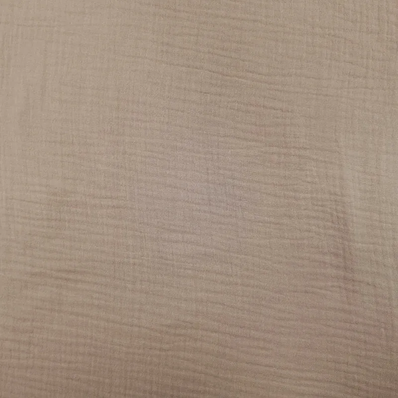Musselin beige Double Gauze