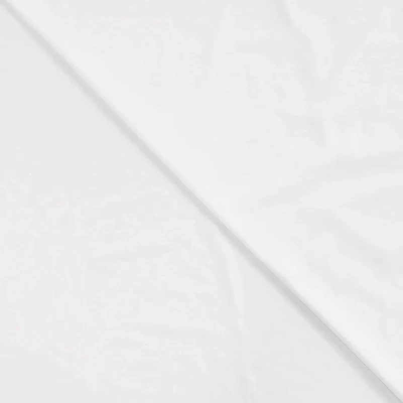 Viskosejersey uni weiß