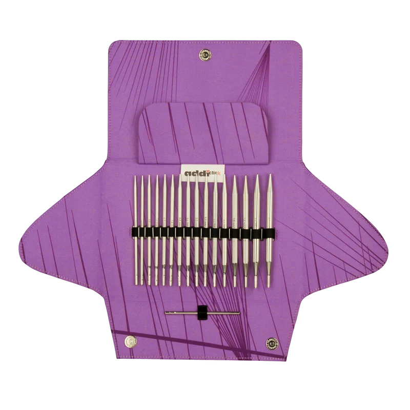 ADDI Click Lace Austauschbares Rundstricknadelset 3,50-8,00mm Lang