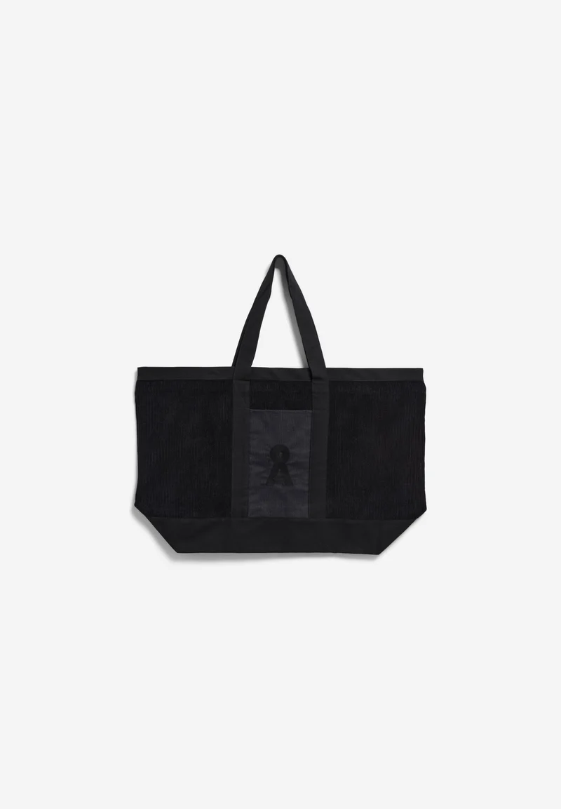 XL PATCHWORK-SHOPPER | black