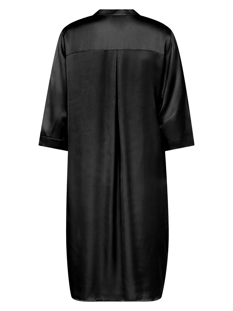 CILJE Tunika-Kleid einfarbig - Schwarz