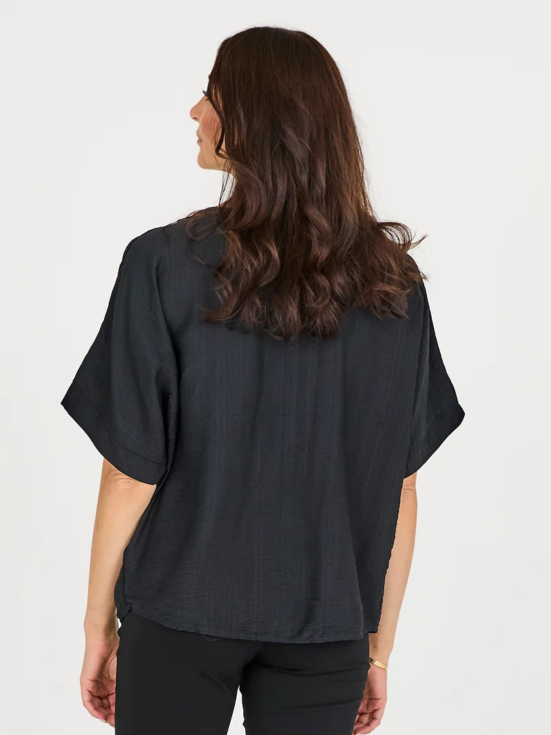 CINDA Bluse - Schwarz