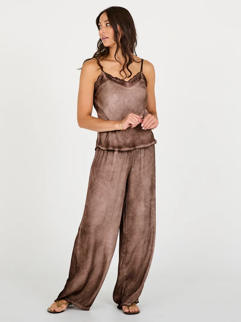 ZALLY Hose - Brown