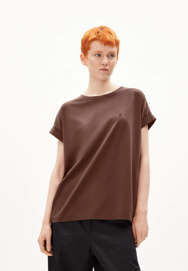 IDAARA T-SHIRT | deep brown