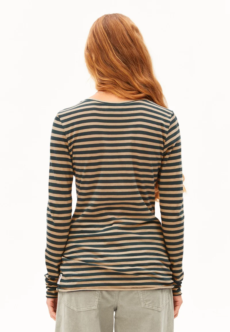 EINIAARA GESTREIFTES LANGARMSHIRT | amberwood-midnight reef