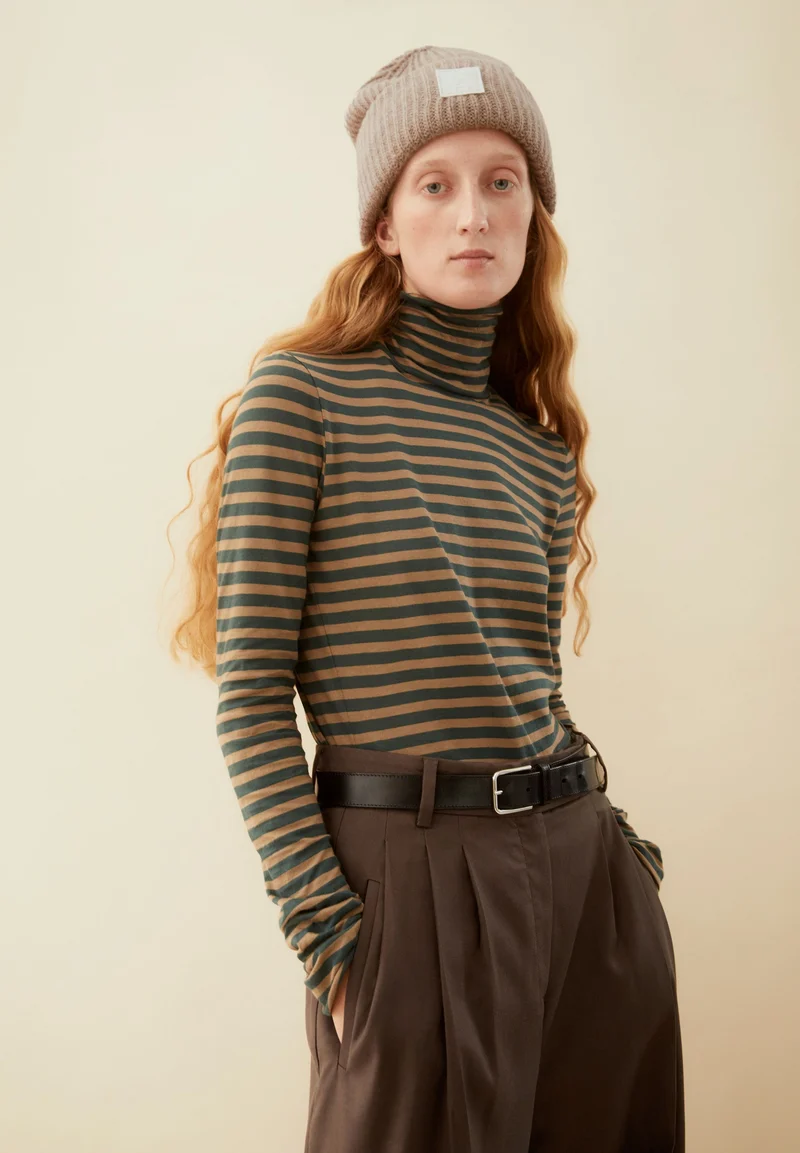 GRAZILIANAA GESTREIFTES LANGARMSHIRT | amberwood-midnight reef