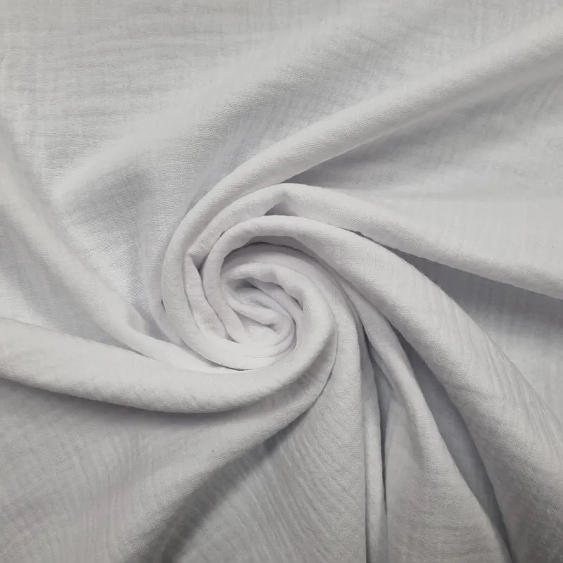 Musselin weiß Double Gauze