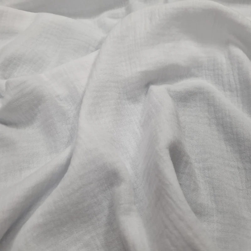 Musselin weiß Double Gauze