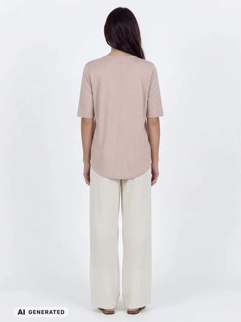 OAKLEE t-shirt - Rose