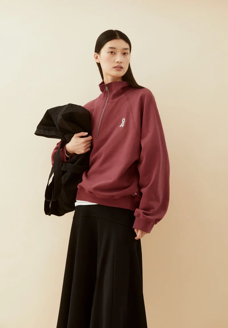 ICONIC Å SWEAT-TROYER | velvet ember