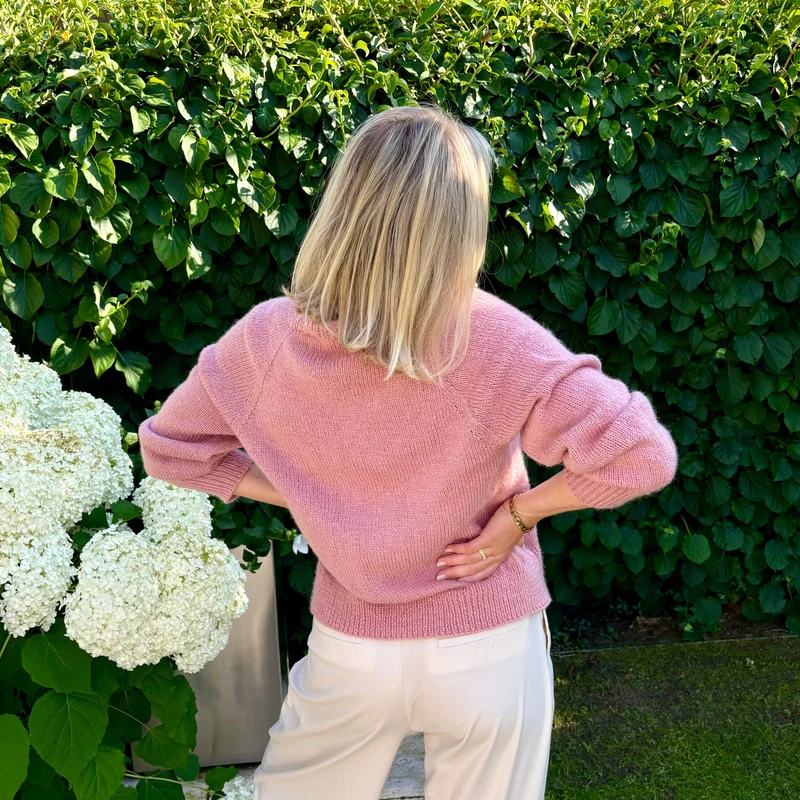 Strick-Set wunderschöner Cardigan MIRELLA (inkl. Strickanleitung)