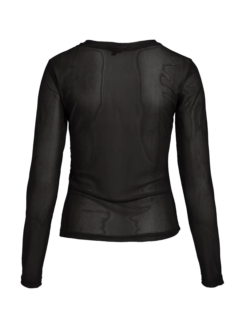 AGNA Bluse - Solid black