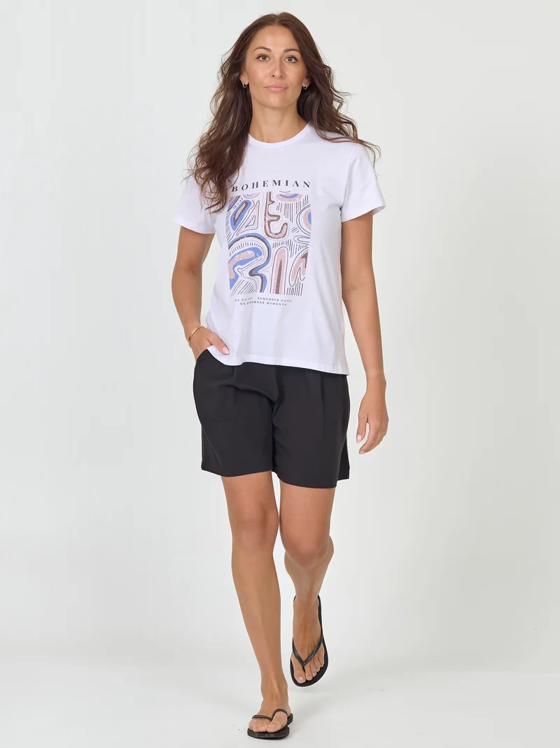 AYZA T-Shirt - Blue mix
